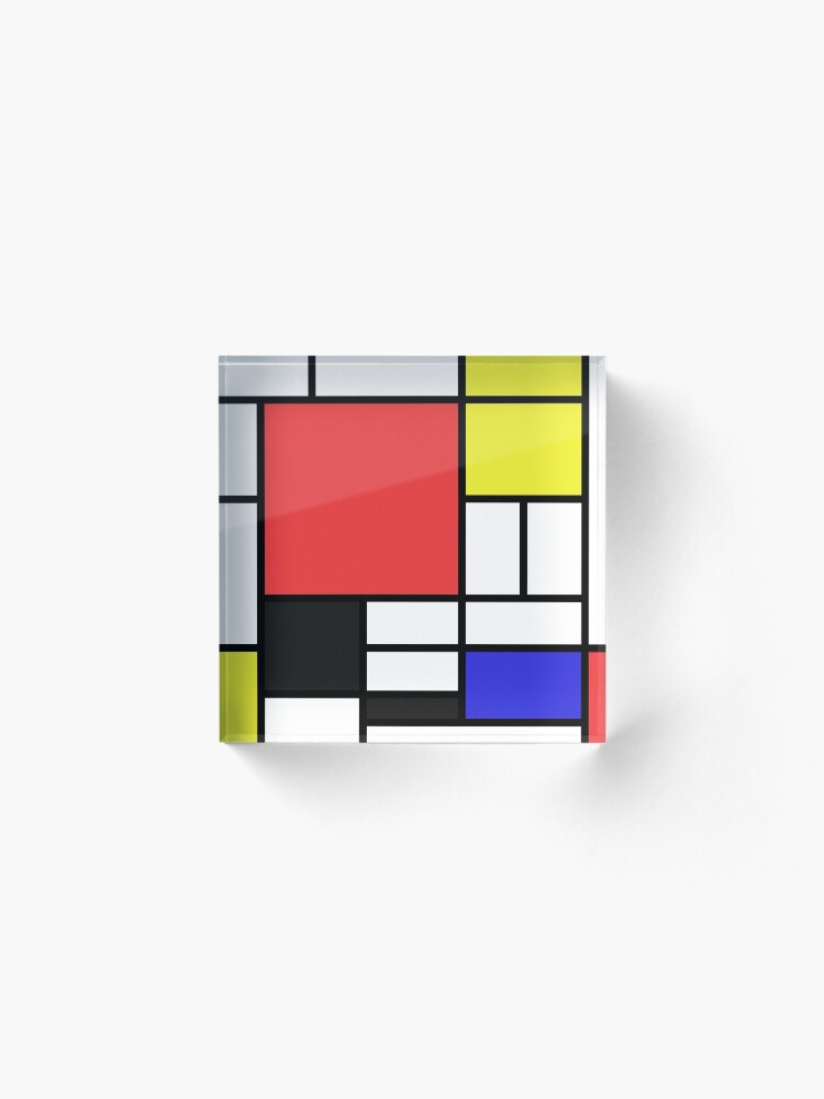 Alternate view of Mondrian Acrylic Block