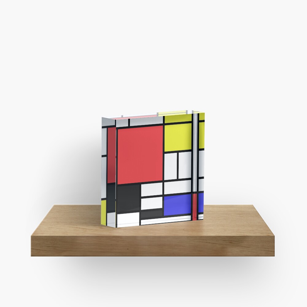 Mondrian Acrylic Block