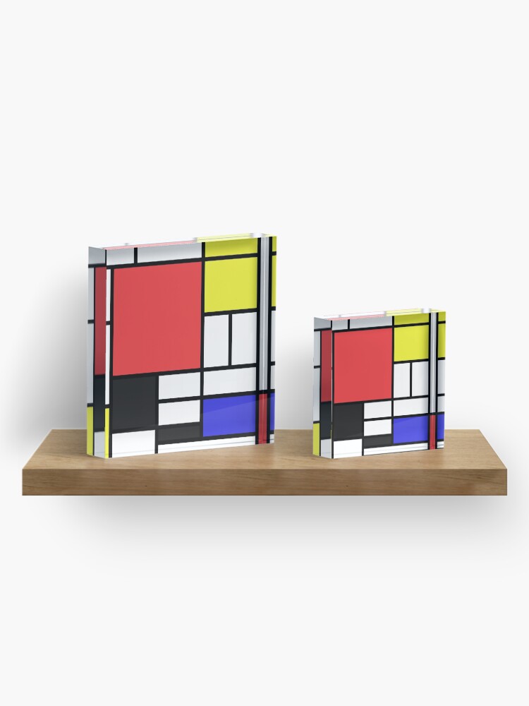 Alternate view of Mondrian Acrylic Block