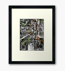 Sometimes It Rains. ( Grey, Wet Day ) Framed Print