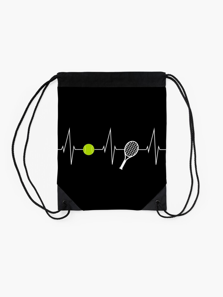"Tennis tennis racket tennis ball heartbeat heart rate I love