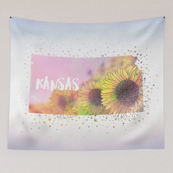 Item preview, Kansas State Flower (Native Sunflower) designed and sold by Kate Lillyson.