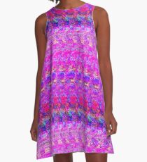 3D Stereogram - It's A Girl A-Line Dress