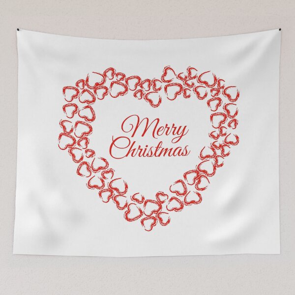 Item preview, Christmas Heart Wreath designed and sold by Shawlin Islam.
