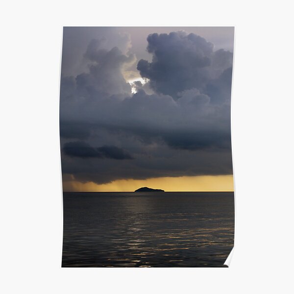 Squall over Dadda Hai Island Poster
