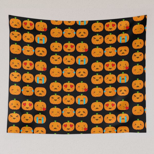Item preview, Cute Pumpkin Emoji designed and sold by VomHaus.