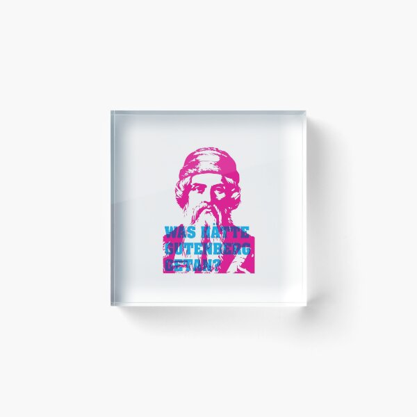 Item preview, Was hätte Gutenberg getan? designed and sold by Jan Bayer.