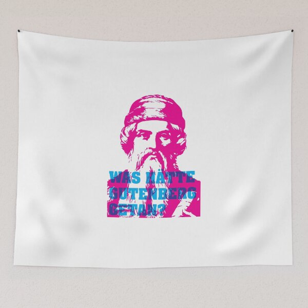 Item preview, Was hätte Gutenberg getan? designed and sold by Jan Bayer.