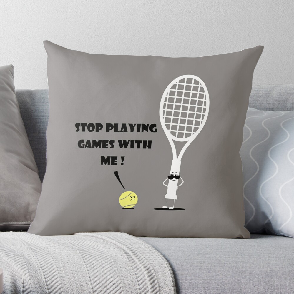 Roger Federer Throw Pillow Cover, Sports Art, Artist Pillow, Black