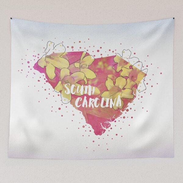 Item preview, South Carolina State Flower (Yellow Jessamine) designed and sold by Kate Lillyson.
