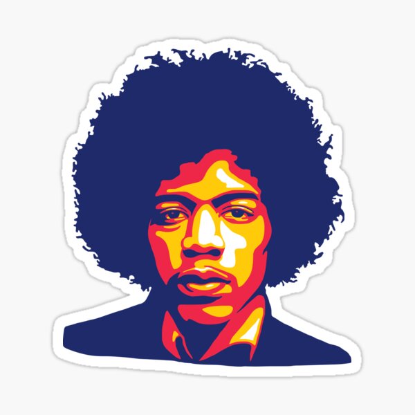 Jimi Sticker