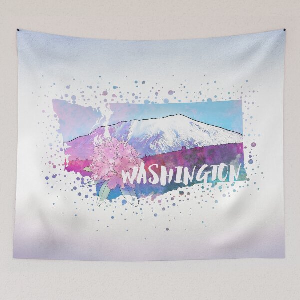 Item preview, Washington State Flower (Coast Rhododendron) designed and sold by Kate Lillyson.