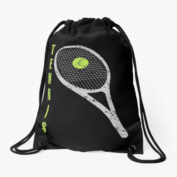 Tennis Drawstring Backpack 