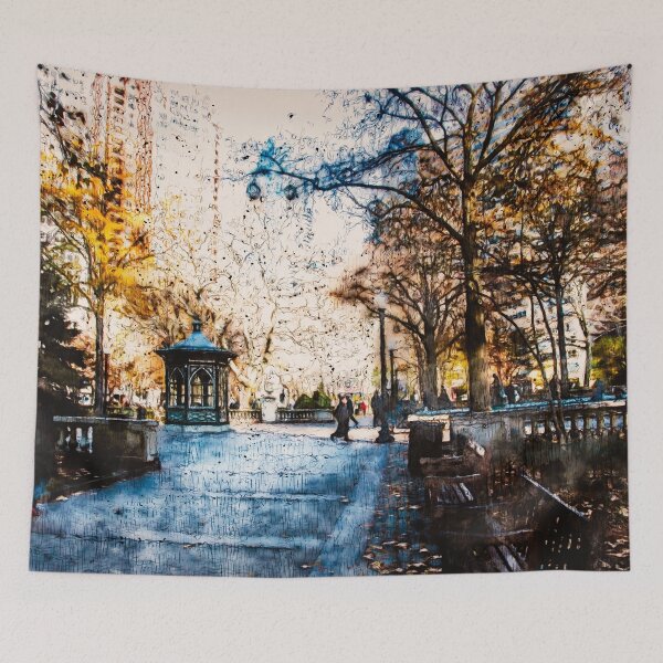 Item preview, Philadelphia, Rittenhouse Square designed and sold by AM FineArtPrints.