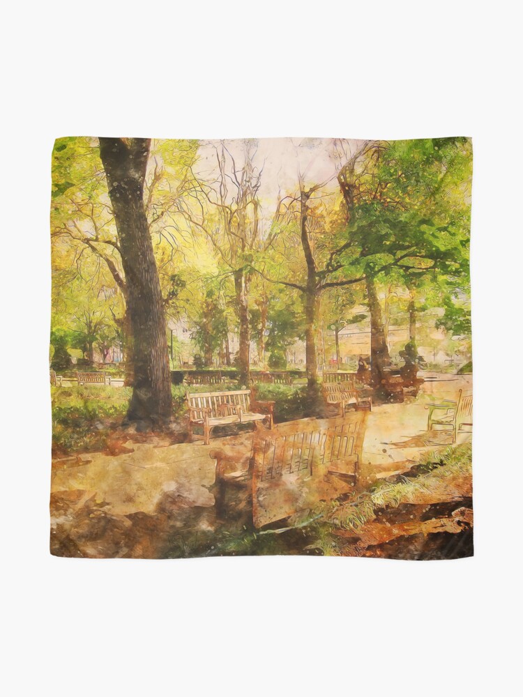Alternate view of Philadelphia, Rittenhouse Square Scarf