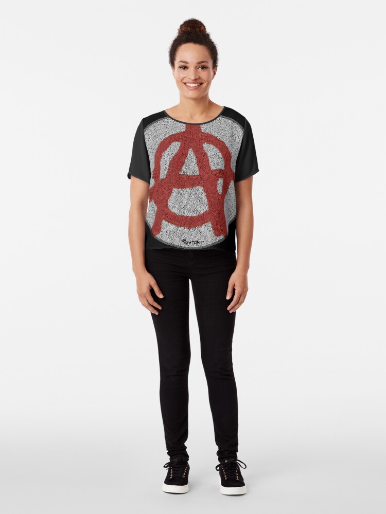 Alternate view of Anarky Chiffon Top