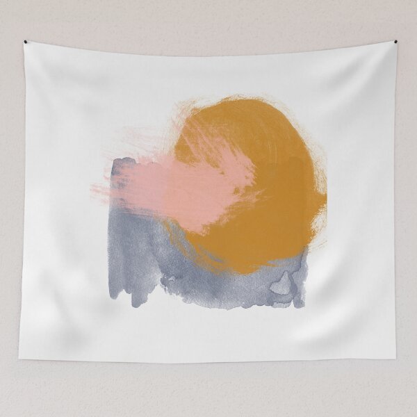 Item preview, Organic Messy Brush Strokes Abstract Art designed and sold by JuneJournal.