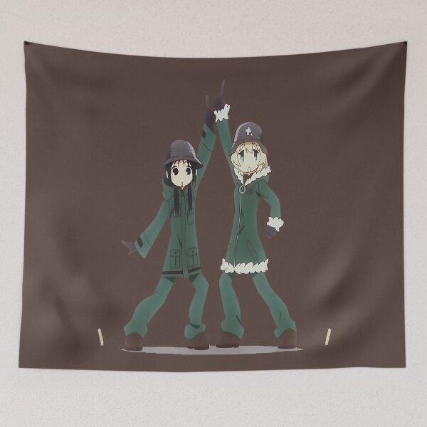 Item preview, Chi and Yuu - Girls' Last Tour designed and sold by PensiveCactus.