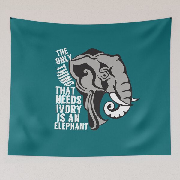 Item preview, Beautiful Elephant Anti Poaching designed and sold by Epic Love Designs.
