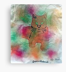 Picture cat Metal Print