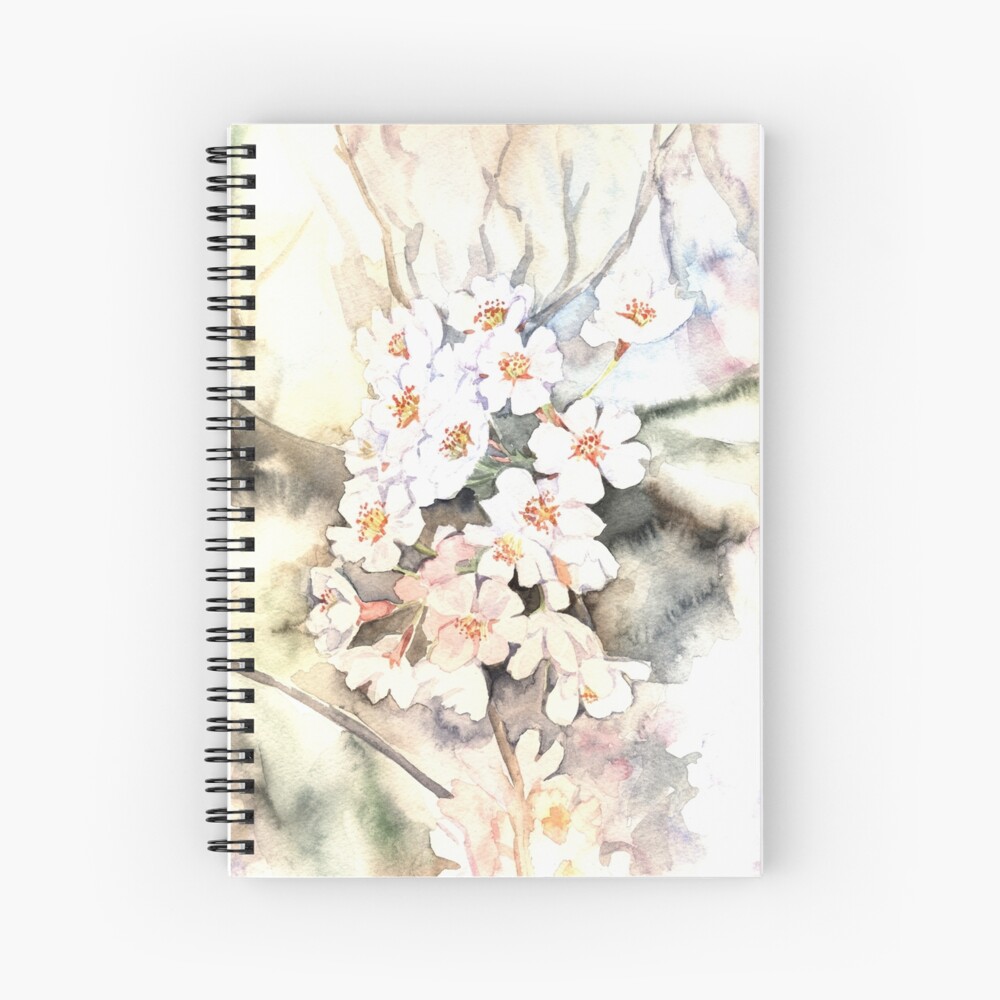 Cherry blossoms Spiral Notebook