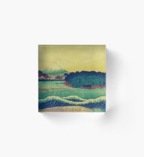 Als Kind in Ssanadi Acrylblock