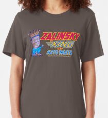 ZALINSKY King of Auto Parts (2) Slim Fit T-Shirt