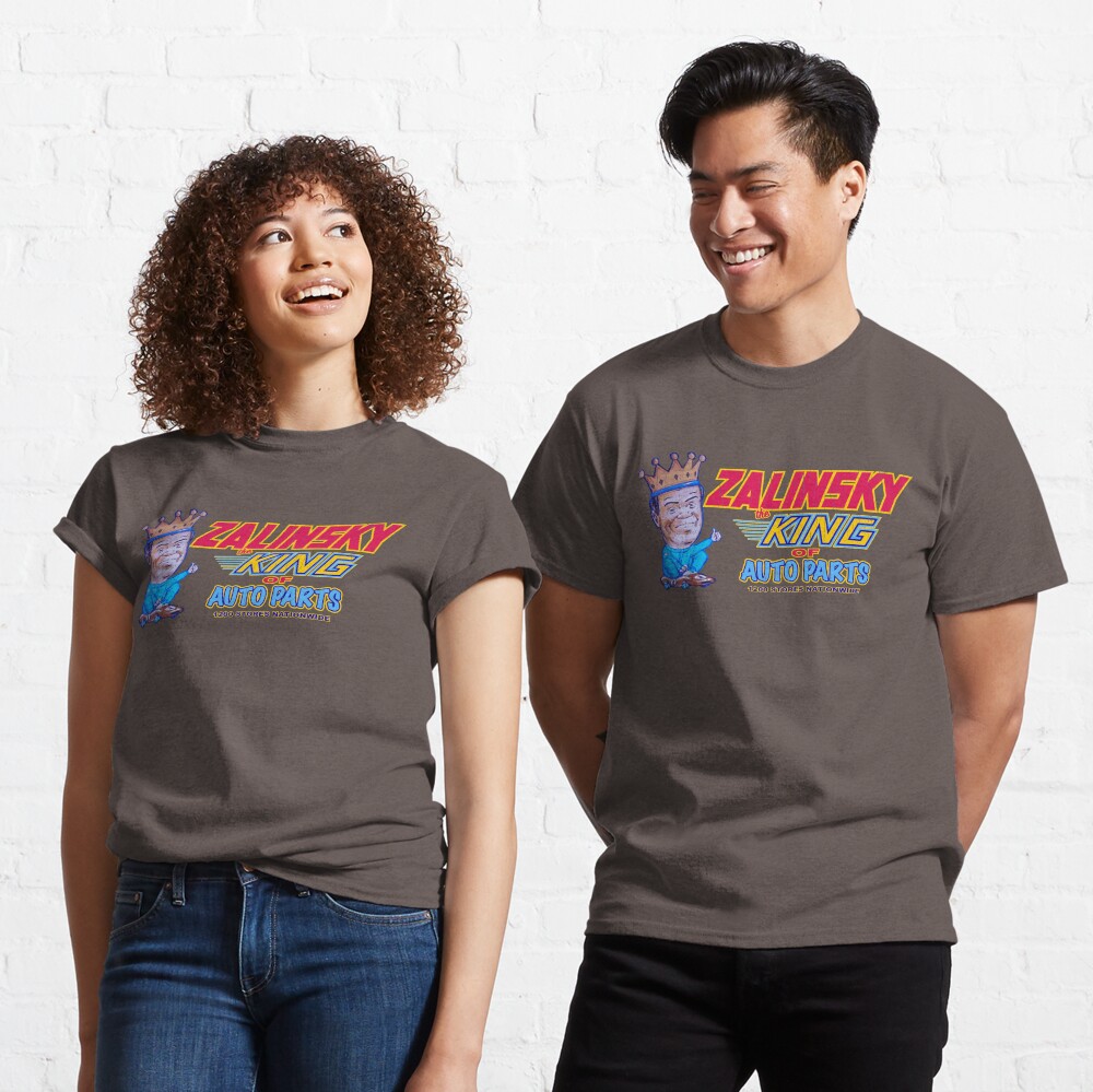 zalinsky auto parts t shirt