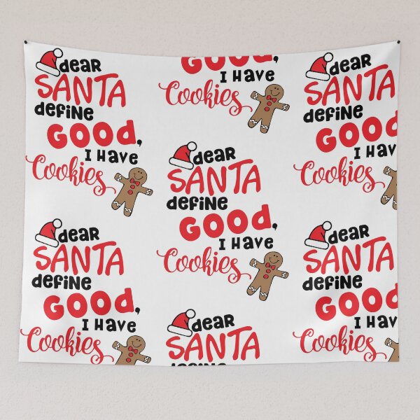 Item preview, Dear Santa define good, I have cookies designed and sold by AmazingArtMandi.