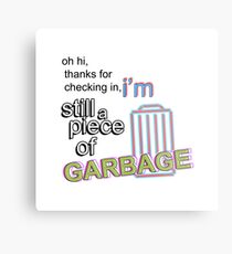 Piece of Garbage Metal Print