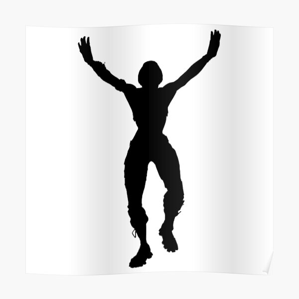 Fortnite Emotes Wall Art Redbubble - roblox gameplay fortnite dance emotes youtube