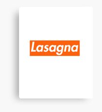 Lienzo "Lasagna" parodia de Garfield Supreme