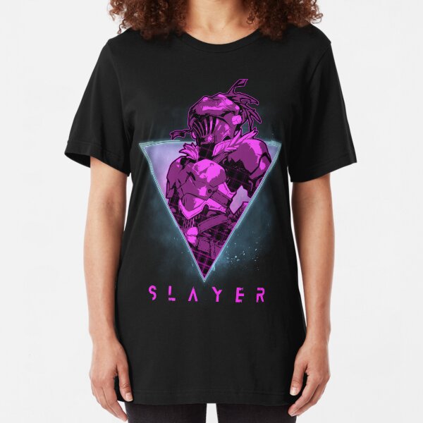 Goblin Slayer Retro 80s - Anime Shirt Slim Fit T-Shirt