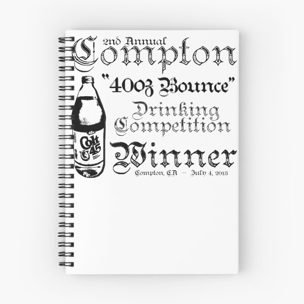 Item preview, 2nd Annual Compton "40oz Bounce" Drinking Competition Winner 2013 designed and sold by MookHustle.
