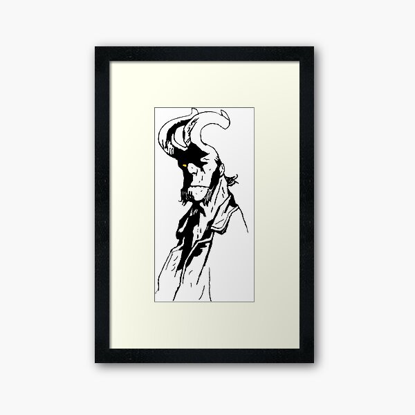 Item preview, Hellboy Sketch designed and sold by greeely.
