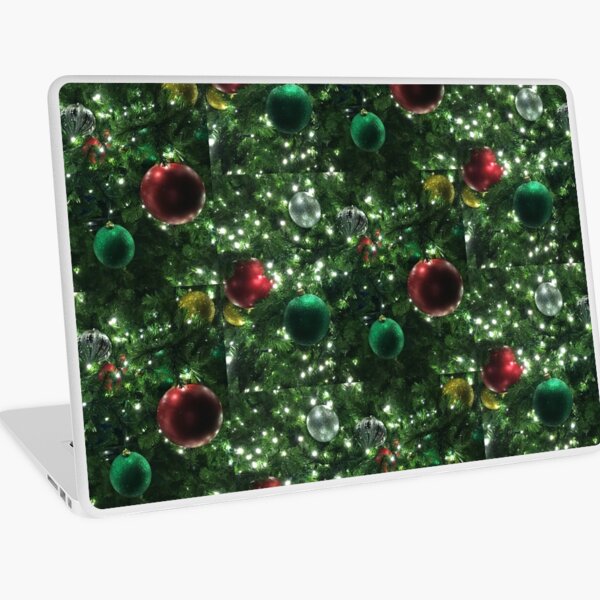 Christmas Baubles Laptop Skin