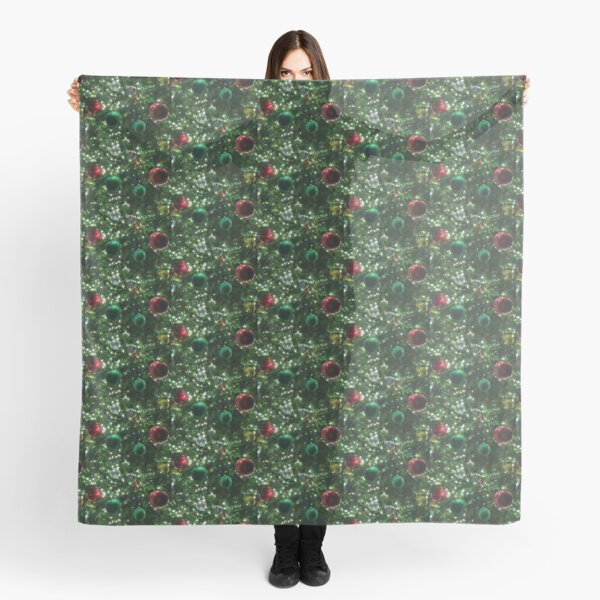 Christmas Baubles Scarf