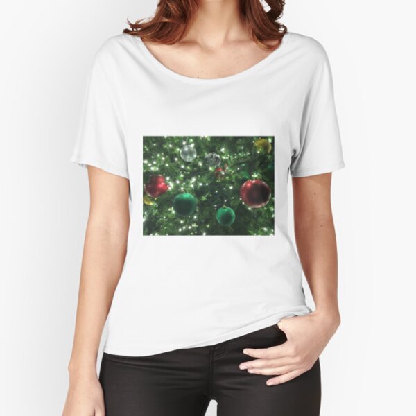 Christmas Baubles Relaxed Fit T-Shirt