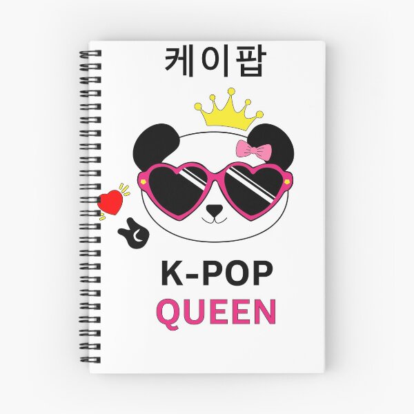 Item preview, K-POP Queen Panda Design for KPOP Fans designed and sold by Paper Oshi.