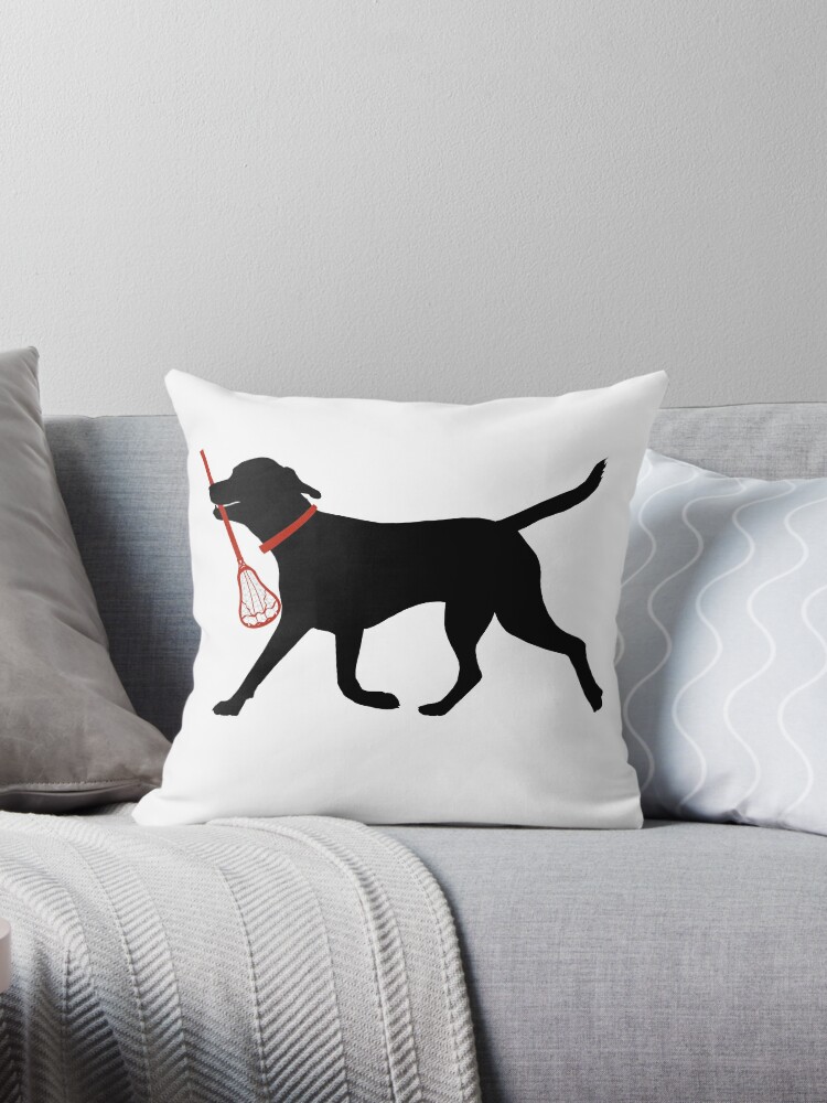 Black Lab Pillow, Dog Cushion, Labrador Retriever, Black Lab Gifts, Dog  Lover Gifts, Dog Throw Pillow 