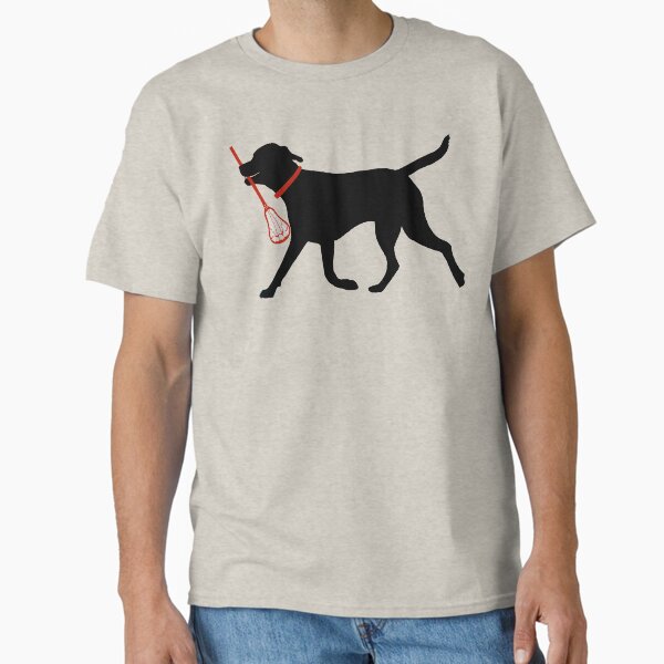 Item preview, Niedlicher Labrador retriever holen Lacrosse-Stock-Schwarzes Lab Lacrosse-Spieler-Geschenk für Lacrosse-Mädchen und Lacrosse-Jungen, die Lacrosse lieben designed and sold by madeulaugh.