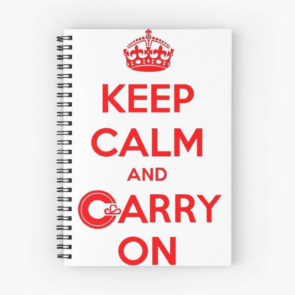 Item preview, Keep Calm Carry On Calgary Red designed and sold by bookermorgan.