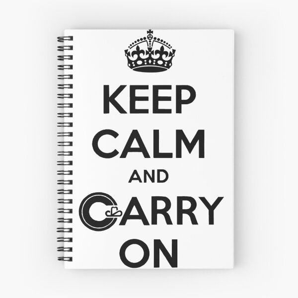 Item preview, Keep Calm Carry On Calgary Black designed and sold by bookermorgan.
