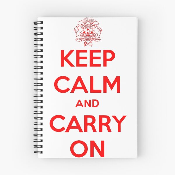 Item preview, Keep Calm Carry On Calgary Red designed and sold by bookermorgan.