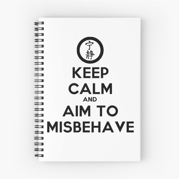 Item preview, Keep Calm and Aim to Misbehave designed and sold by lancheney007.