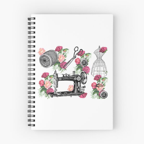 Artikelvorschau, Weinlese, die rosa Rosen näht entworfen und verkauft von 13Moons.
