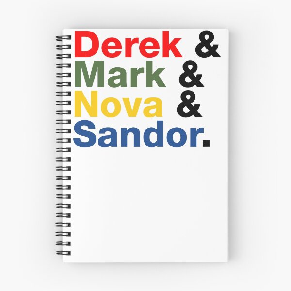 Item preview, Derek & Mark & Nova & Sandor (Multicolor) designed and sold by sabird.