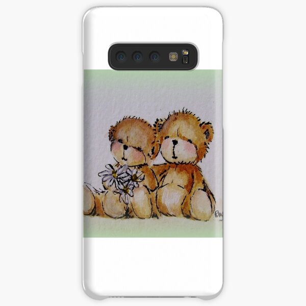 Happy Day - original watercolour painting from Teddy Bear Orphans Samsung Galaxy Snap Case