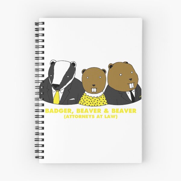 Item preview, Badger, Beaver and Beaver designed and sold by kevsamp.