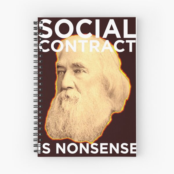Item preview, Lysander Spooner Social Contract designed and sold by psmgop.